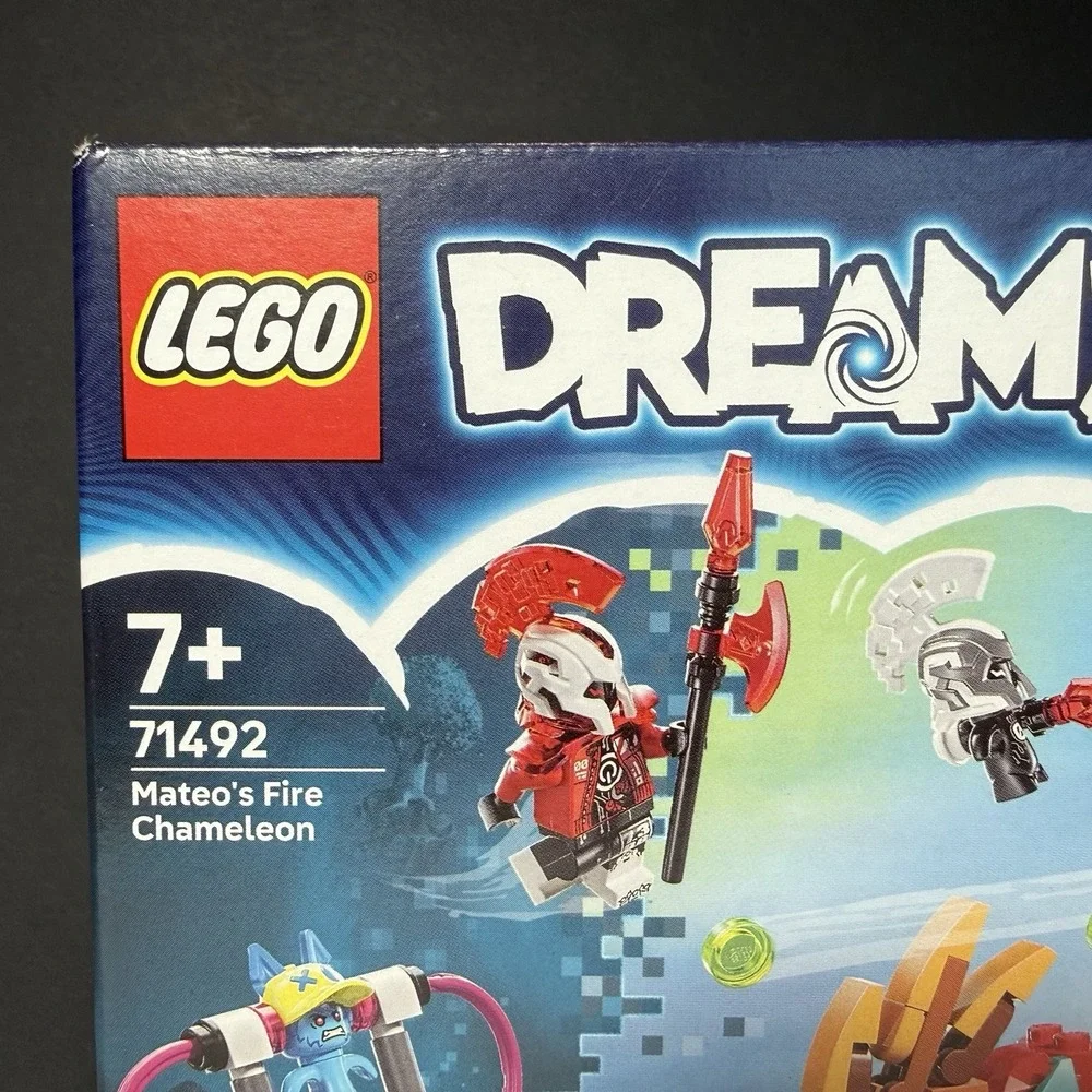 LEGO DREAMZzz 71492 Mateo's Fire Chameleon 2-in-1 Building Set 443pcs NEW Sealed